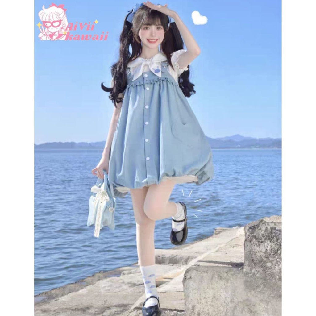 SETELAN OVERALL KAWAII USAGI RABBIT