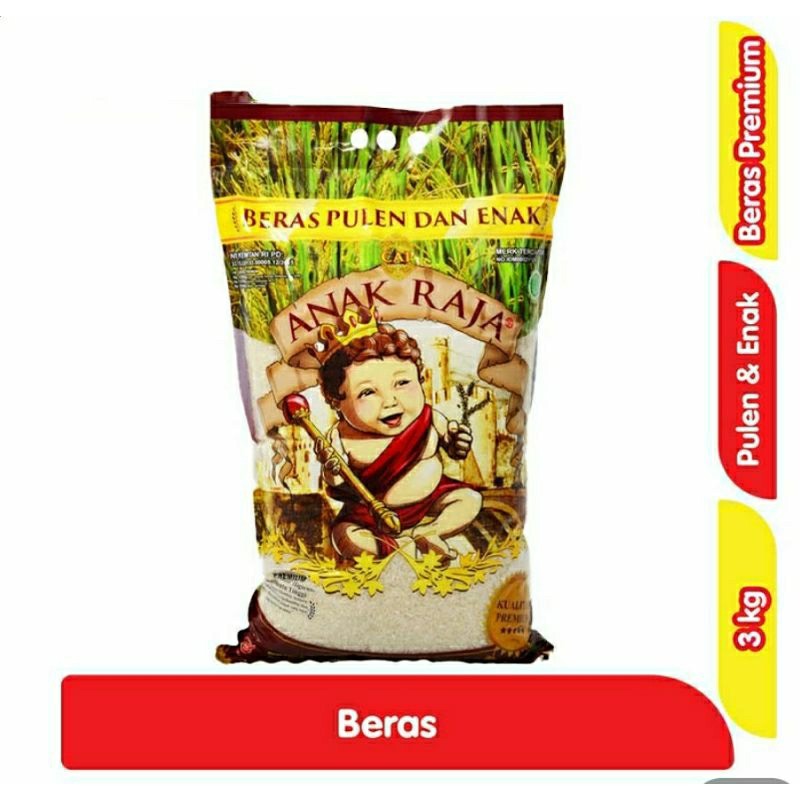 Beras Anak Raja 3Kg