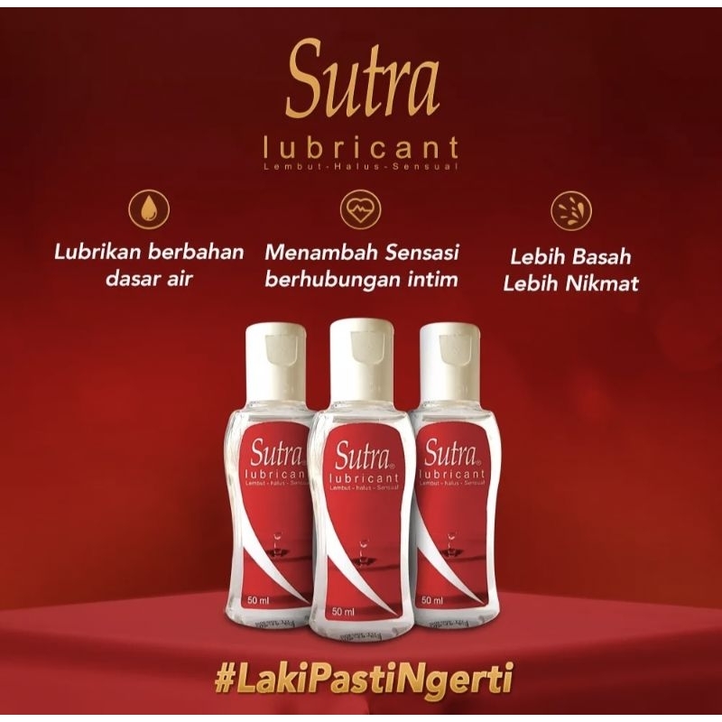 Sutra Lubricant / Sutra Pelumas Gel 50ml