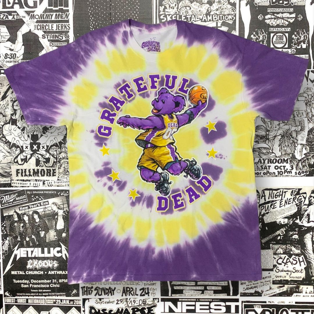GRATEFUL DEAD - HOOPS BEARS TIEDYE