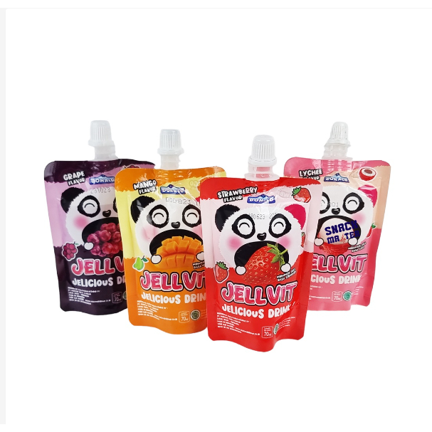 

Donald Jellvit MINI Jelly Drink Minuman Jeli Aneka Rasa Buah - Netto 70 mL