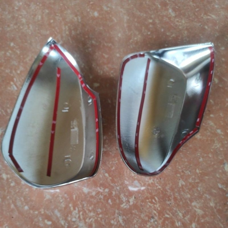 TUTUP cover SPION MOBIL TOYOTA CALYA / etios CHROME CROME TEMPEL tipe e g