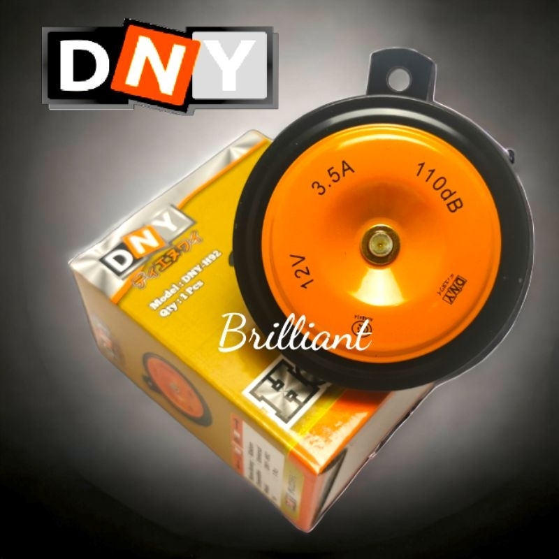 Horn Single Disk DNY - 12v / 24v