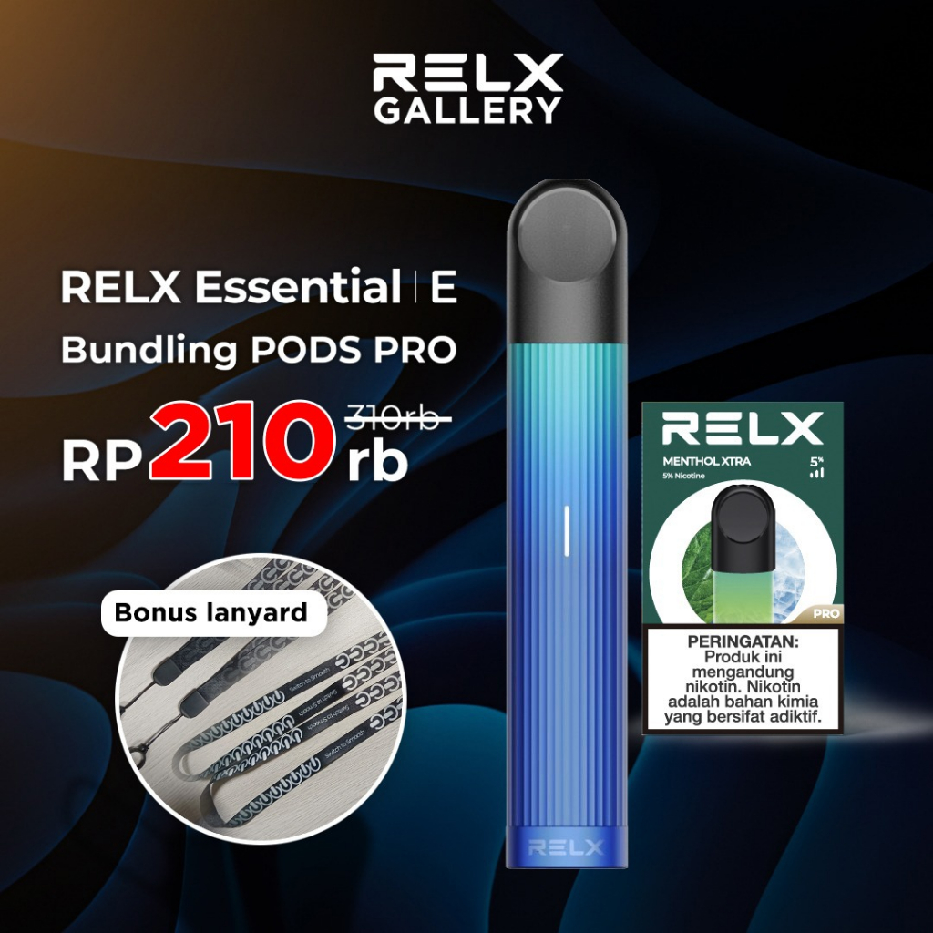 Relx Essential Blue Glow Bundling Starter Pack