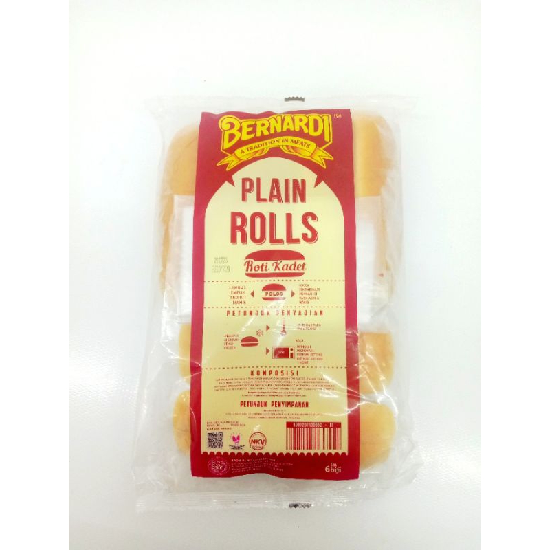 

Roti Burger Bernadi original isi 6 pcs
