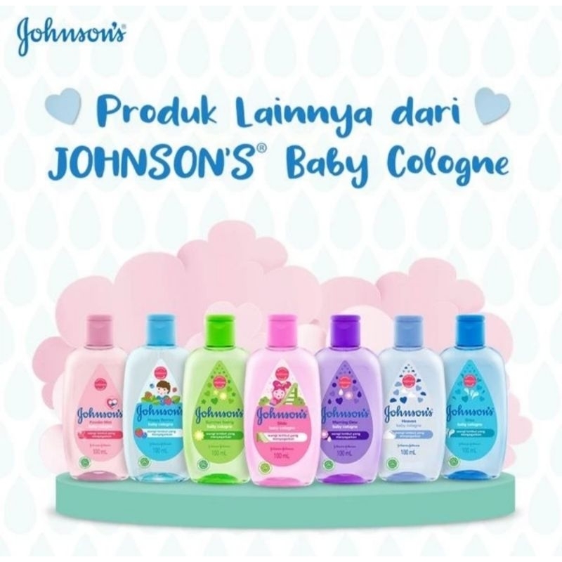 Johnsons Baby Cologne 100ml || Parfum Bayi Johnsons Terlaris