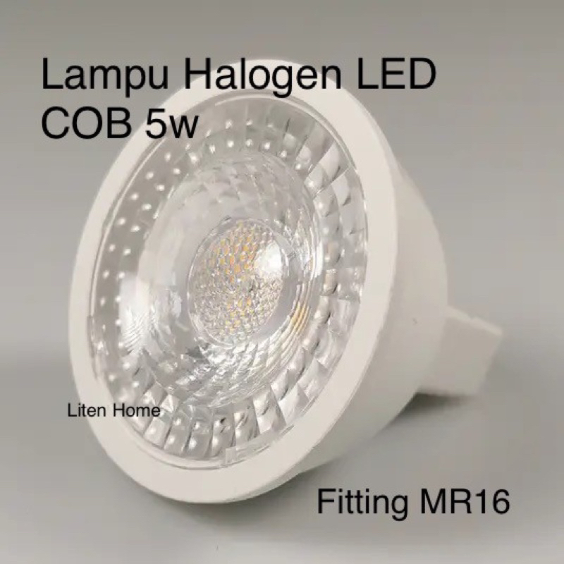 LH254 Lampu Halogen LED COB 5w 5 watt Fitting MR16 Tusuk