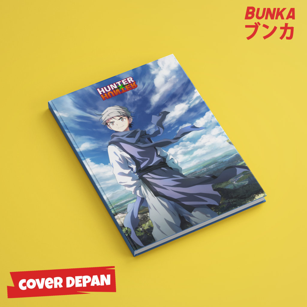 

Note Book Anime Hunter x Hunter Ging Freecss Hardcover A5 Buku Tulis Catatan Notes Agenda Planner Jurnal vintage buku catatan story book kado anniversary valentine cowok cewek murah