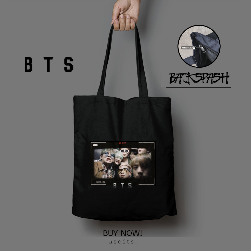 Totebag Tas BTS ARMY Custom Pria Wanita - BTS ARMY II THD