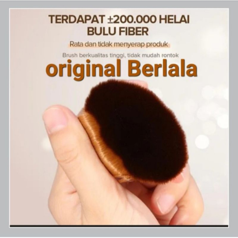 Brush BERLALA BLL09 ORIGINAL Professional foundation brush bahan halus lembut