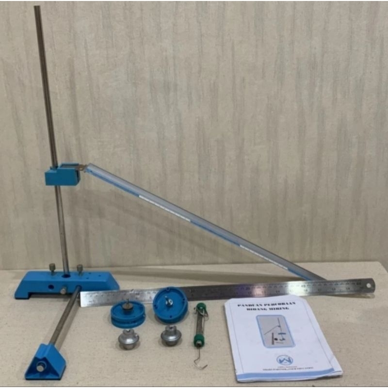 kit percobaan bidang miring