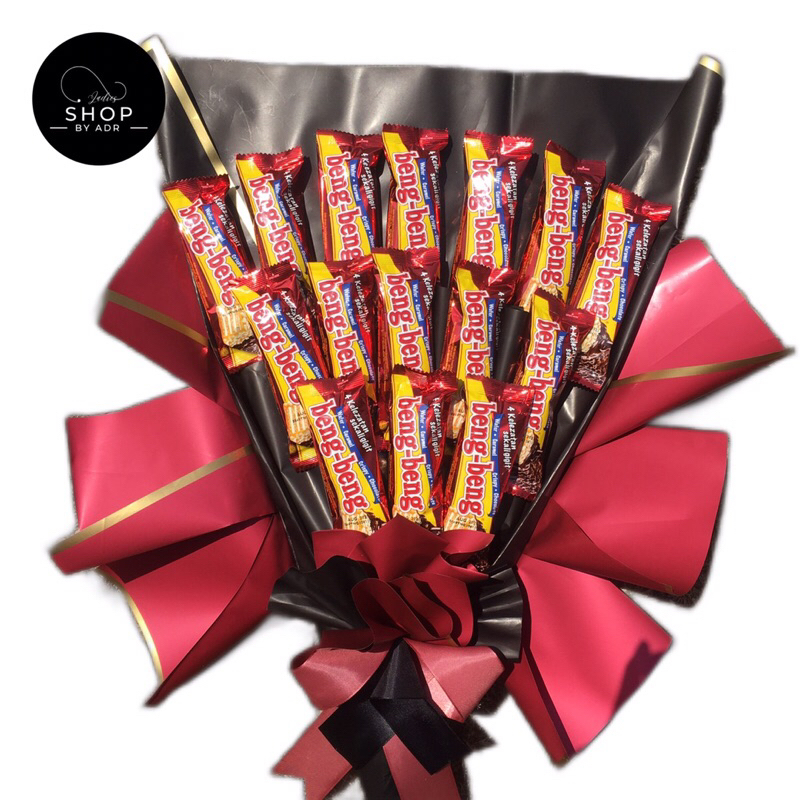 

Buket Full Beng-Beng Snack Murah | Buket Jajan Wisuda Ultah Iftar | Kado Pacar