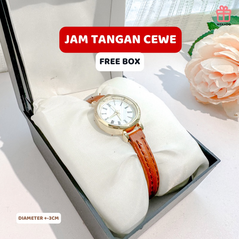 𝐖𝐄𝐊𝐀𝐃𝐎 - Jam Tangan Wanita | Jam Tangan Casual | Jam Vintage Korea