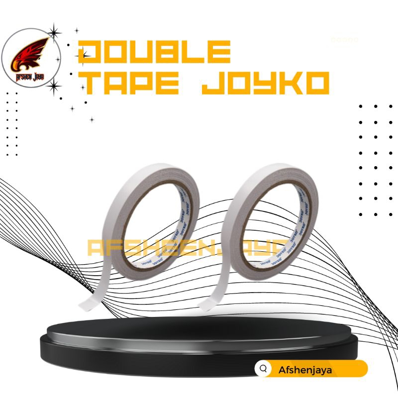 

⭐AJ⭐ JOYKO Double Tape JOYKO 6 mm x 15 yard Blue Core (1 Biji) / Double Sided Tape Perekat 2 Sisi JOYKO 6 mm x 15 yard / Double Tape 6 mm JOYKO Core Biru / Doble Tape JOYKO Kecil Besar Murah