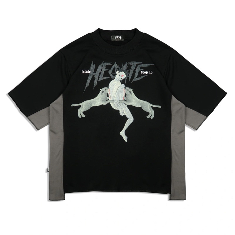 HECATES DROP 15 - OFFSIDE TEE // BLACK CLUB JERSEY