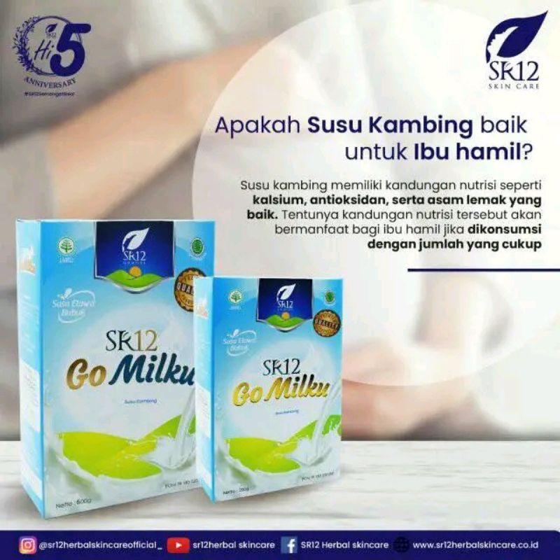 

GOMILKU SR12 PUTIH , SUSU KAMBING ETAWA BUBUK ASLI