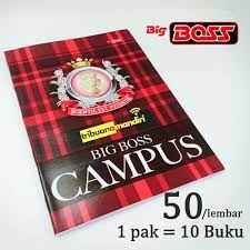 

Buku Tulis Big Boss Isi 50 Lembar