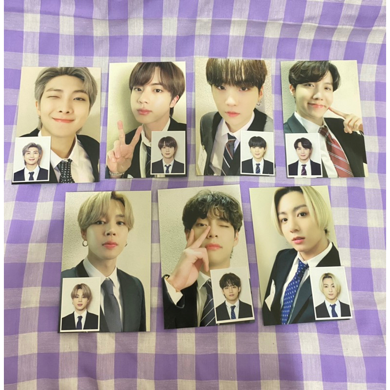 [ Ready Stock ] BTS Official Army Membership Photocard Kit & ID Photo Set