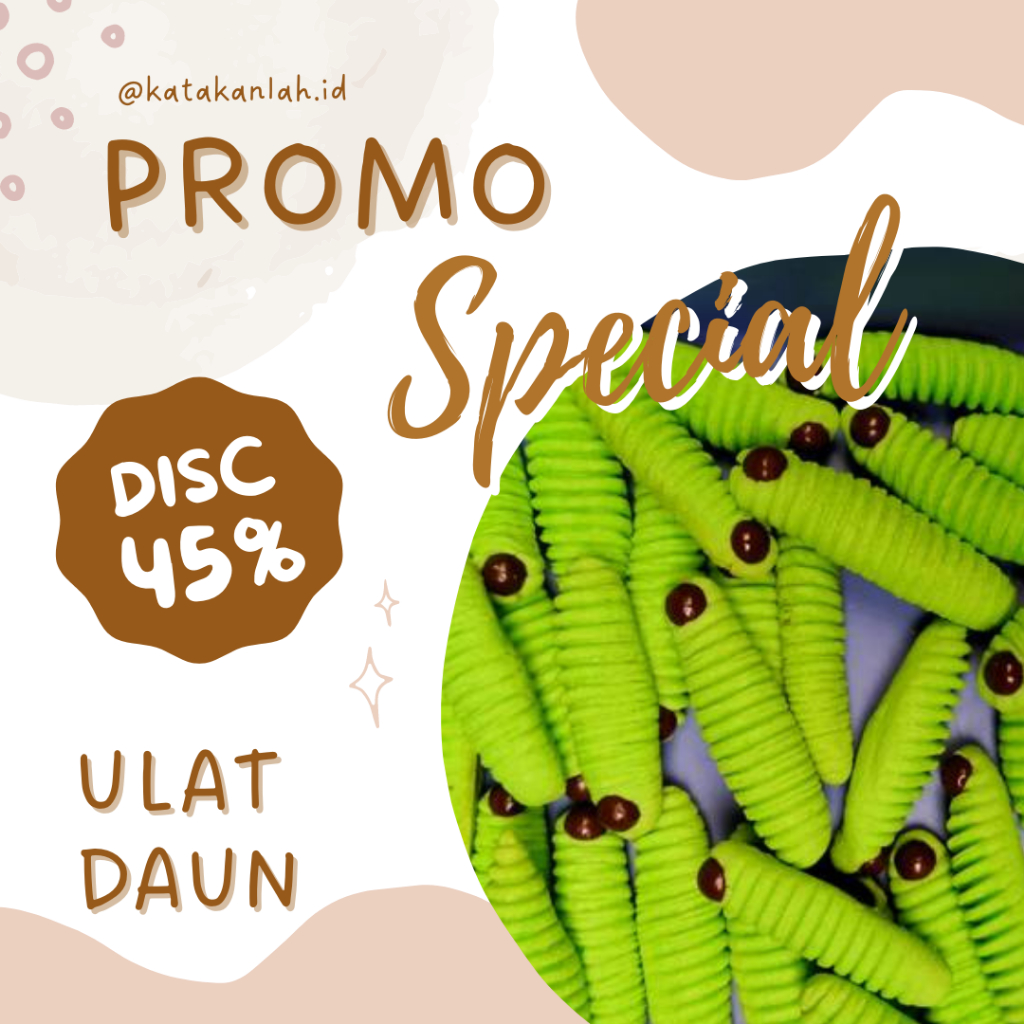 

KUE KERING ULAT DAUN [500GR] SPESIAL HOMEMADE (BEST SELLER)