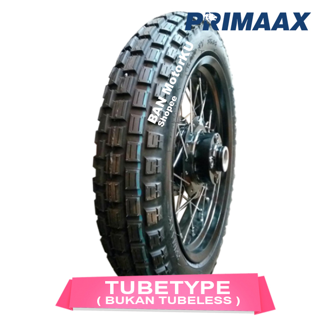 Primaax King Cross SK 68 ( SK68 ) ukuran 2.75-17 Ban Motor Trail Tubetype ( Tidak Tubeless )