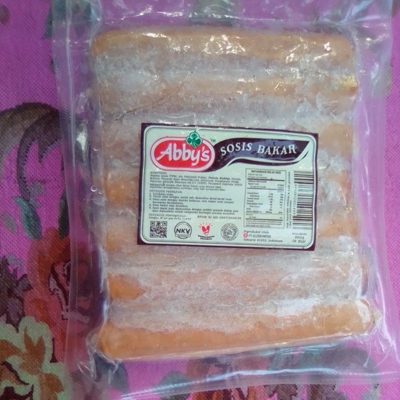 

Sosis Bakar Abby's 500gr Jumbo (7pcs)