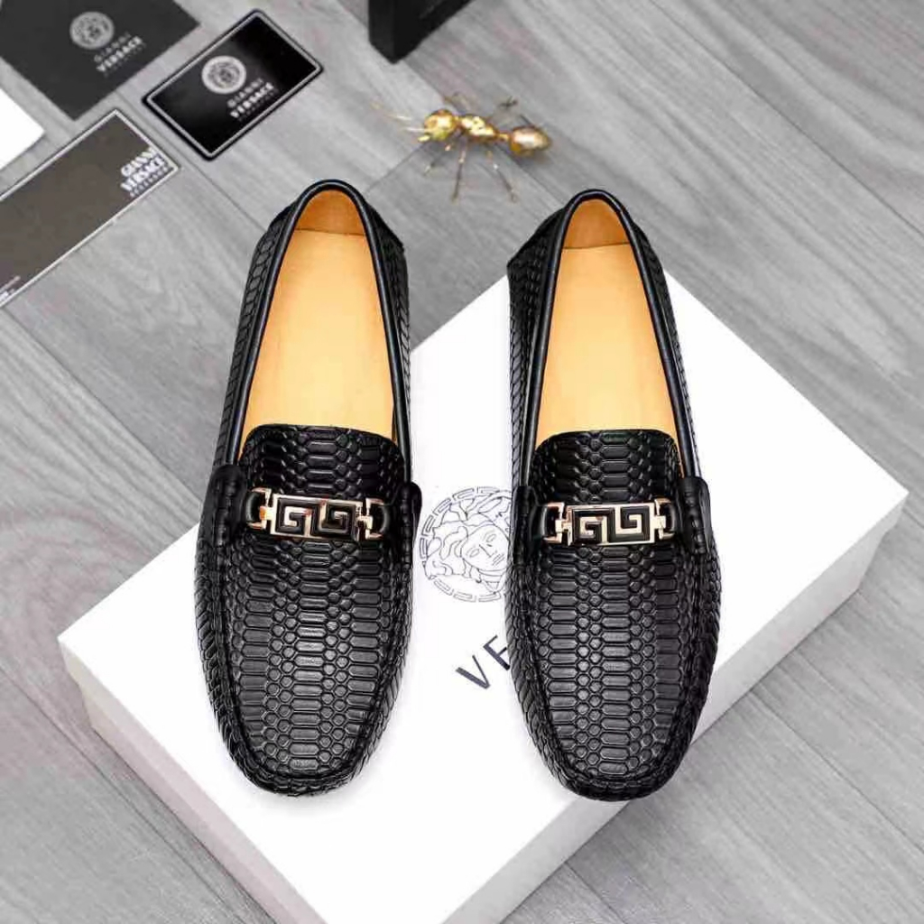 VERSACE 2023 New Men's Casual Leather Shoes