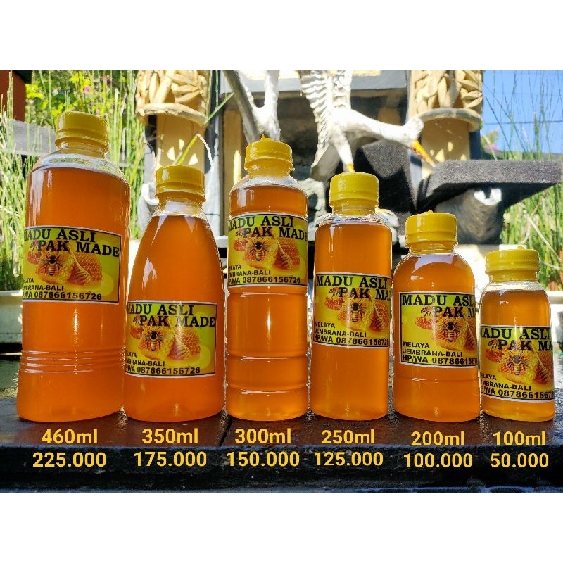 

Madu asli murni lebah Apis Cerana hasil pribadi dijamin asli 100%