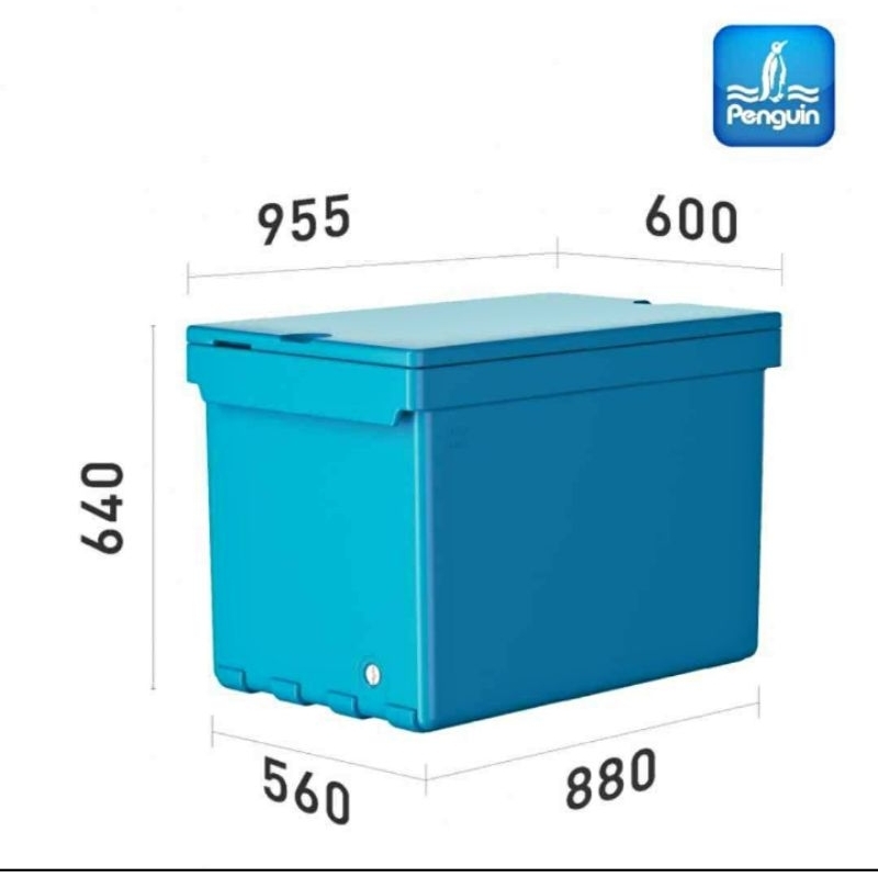 Cool box es/ box es serbaguna merk penguin berkualitas kapasitas 220l
