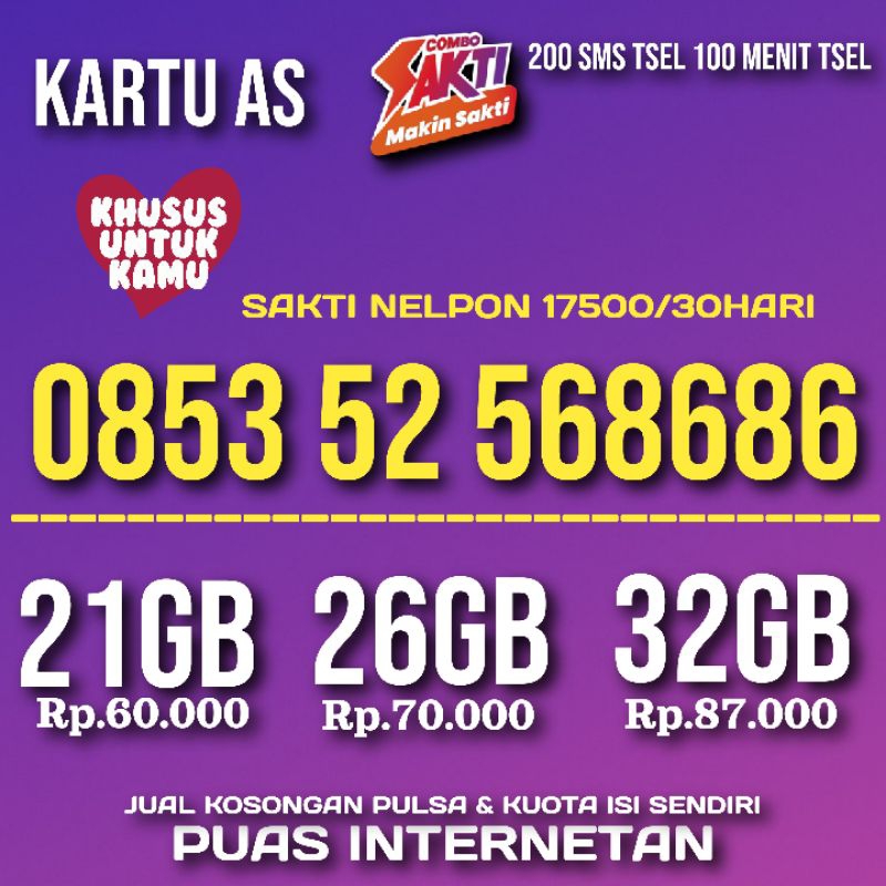 Kartu Sakti Telkomsel Nelpon Murah