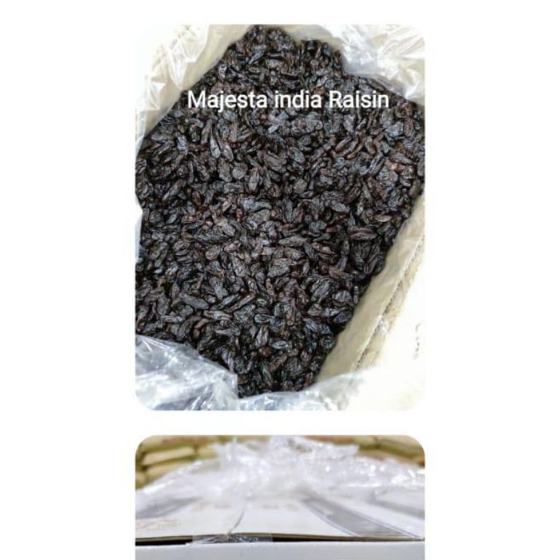 

Kismis Hitam Coklat 100gr / Kismis Anggur Kering Black Brown Raisins 100 gr