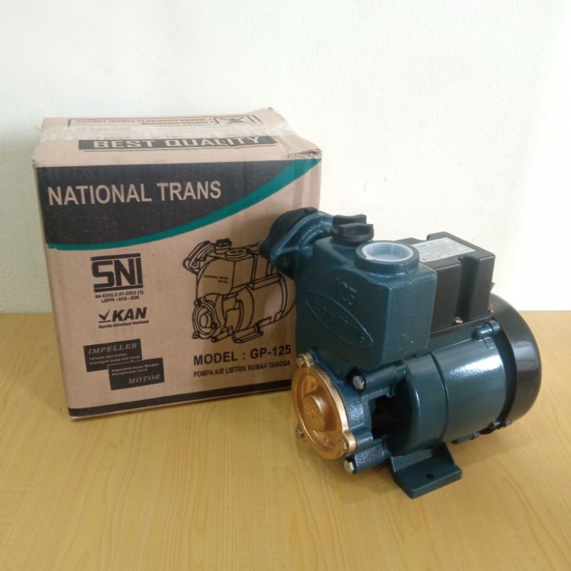 ttttaaayuuu - Mesin pompa Air National EFOS TRANS WIN AQUA KING QUEEN GP-125 SANYO SNI (125Watt)