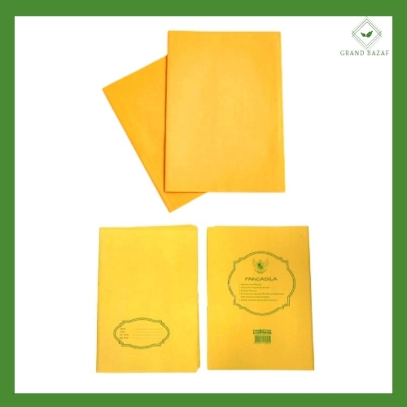 

NEXTM Sampul Buku Tulis Kuarto Nama/Polos Isi 10pcs