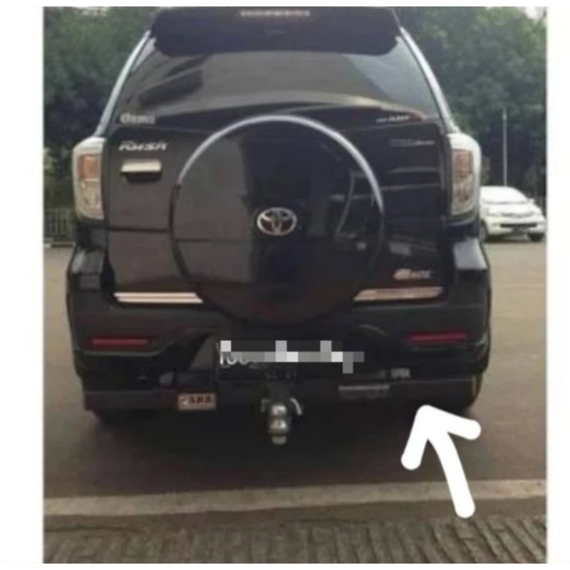 Towing ARB Besi Mini Pengaman Bemper Belakang Rush Lama