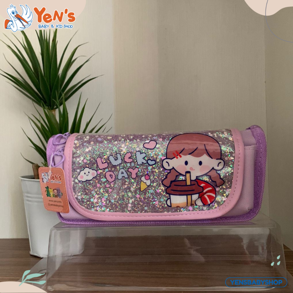 

Tempat Pensil Cute Gliter XS-3835