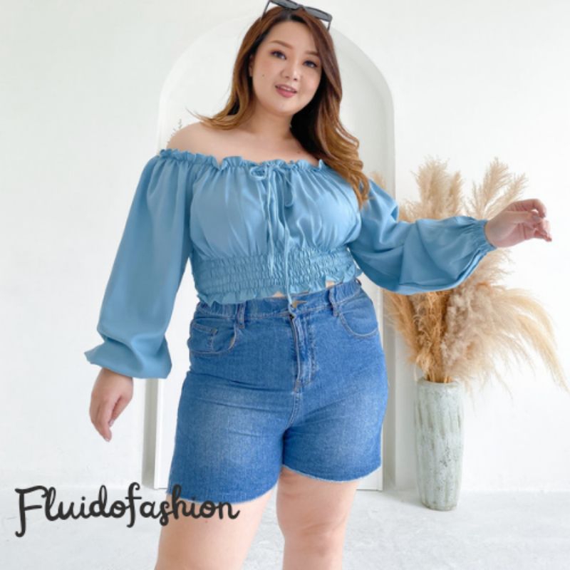 ATASAN HEEJIN //BAJU SABRINA JUMBO//ATASAN JUMBO//HEEJIN BLOUSE//HEEJIN BLOUSE JUMBO