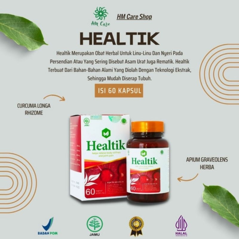 healtik murah / healtik obat asam urat herbal / heltik / healtik asli / healtik obat nyeri sendi / h
