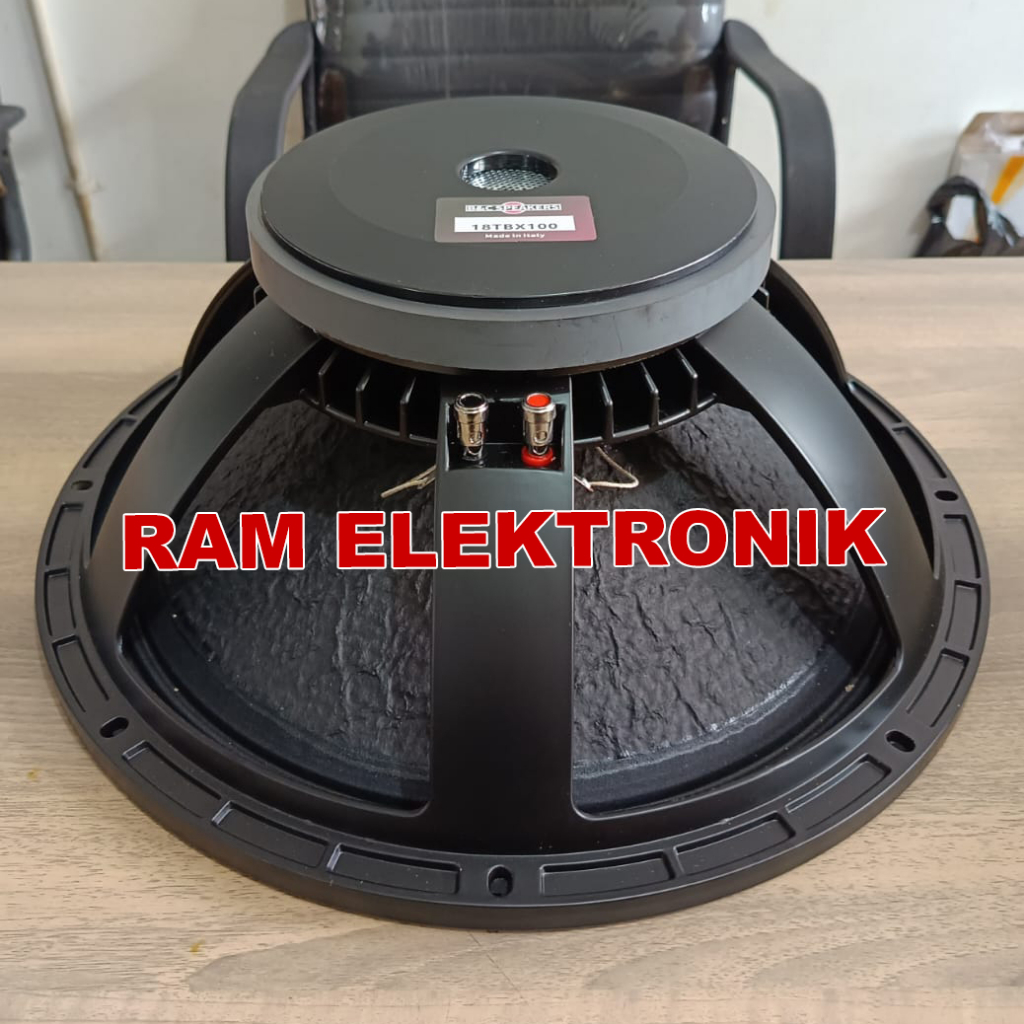 Komponen Speaker 18 Inch B&C 18TBX100 / 18 TBX 100 Grade A 2400 Watt