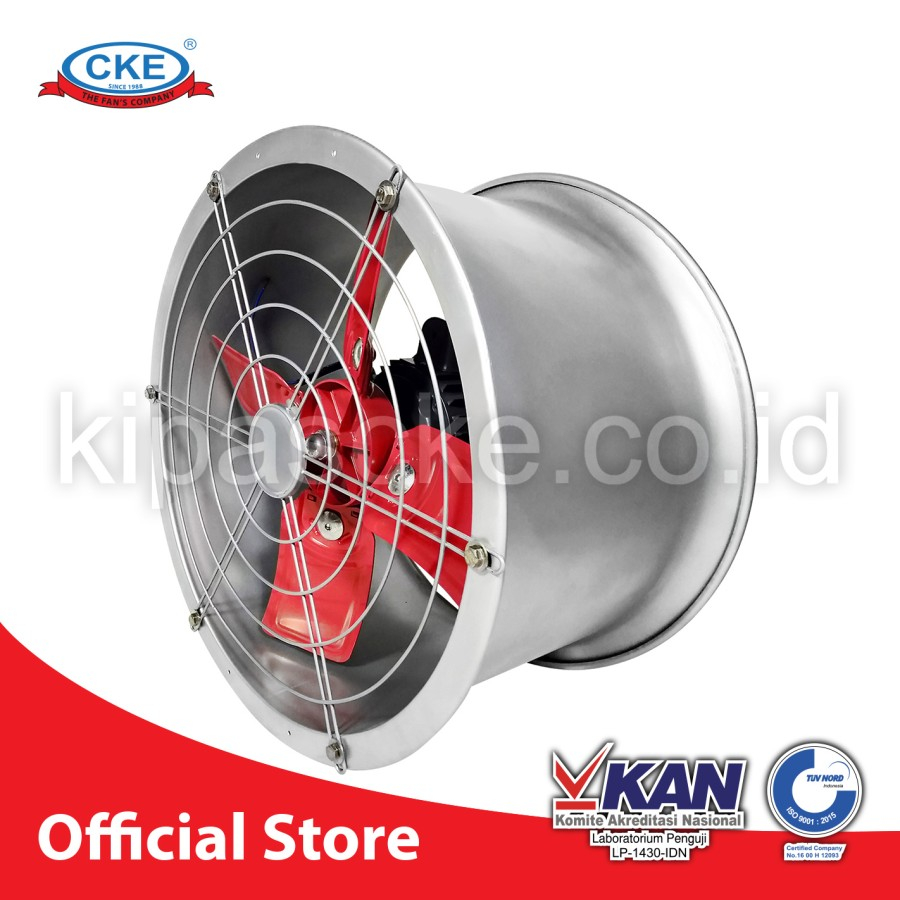 CKE Drum Fan DF-3.5B-TH 14 Inch Blower Tabung Blower Gedung Eksos Drum