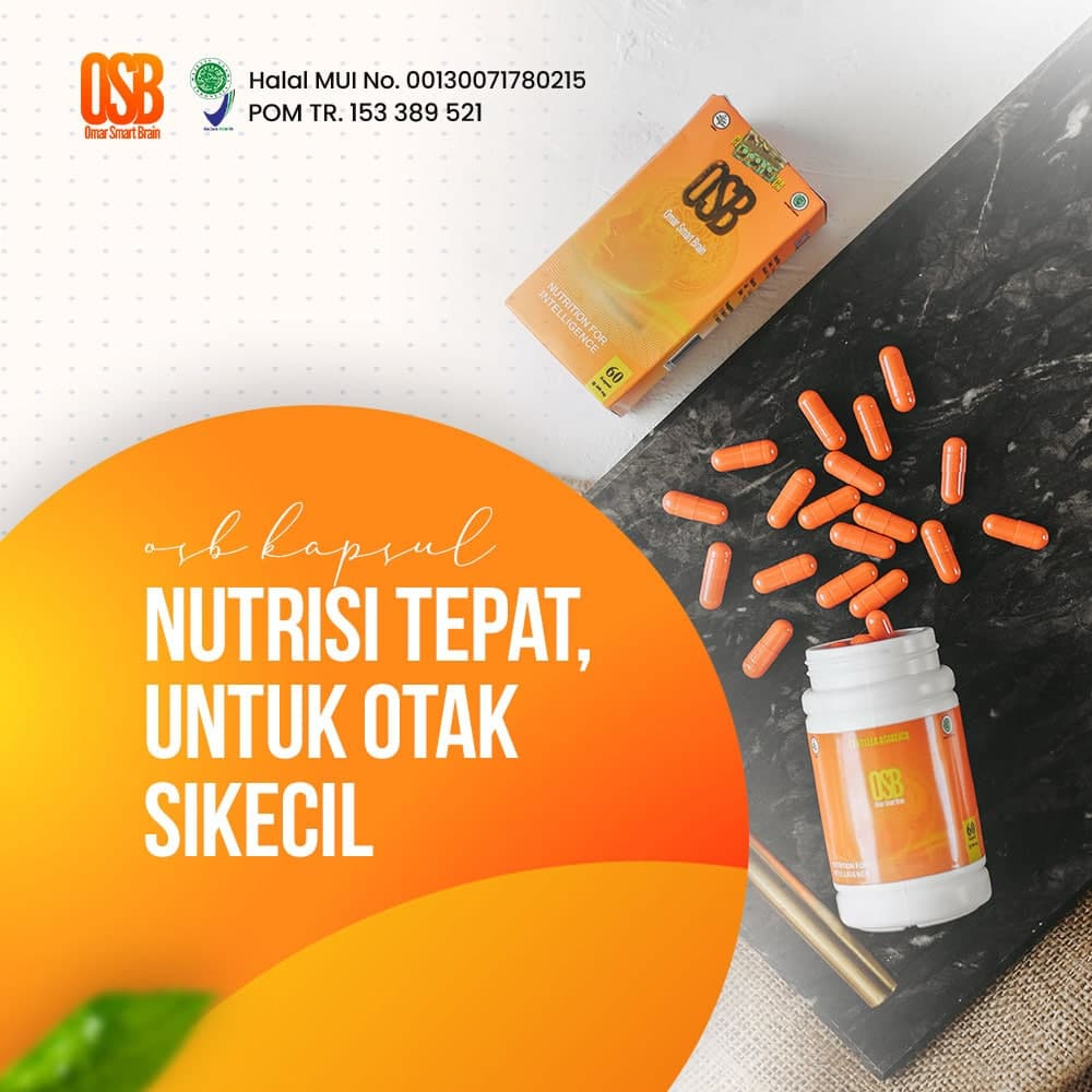 Vitamin untuk kecerdasan anak, remaja / OSB Kapsul