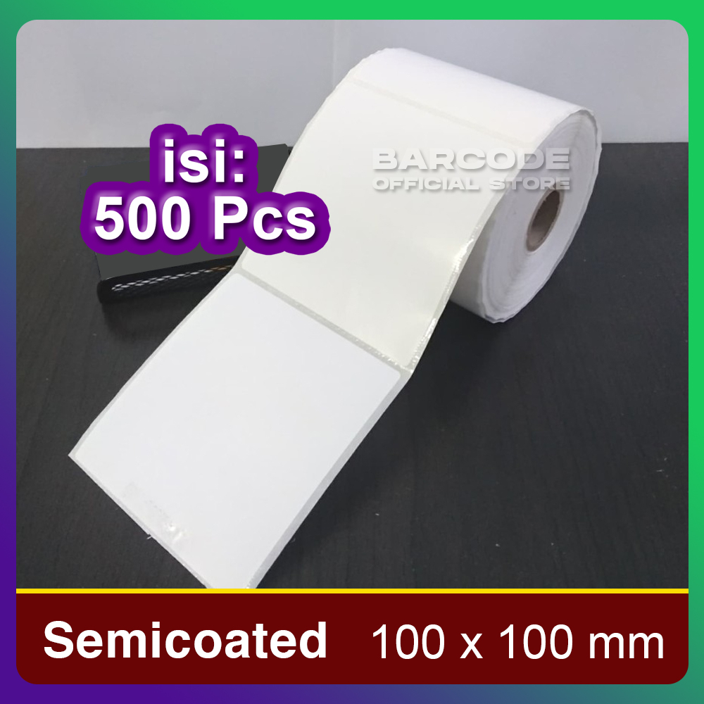 

Label Semicoat 100x100mm / 100 x 100 / 100x100 mm 1 Line (1 Slop)