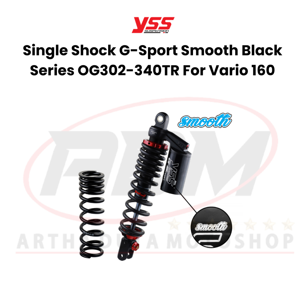 YSS Single Shock G-Sport Smooth For Vario 160