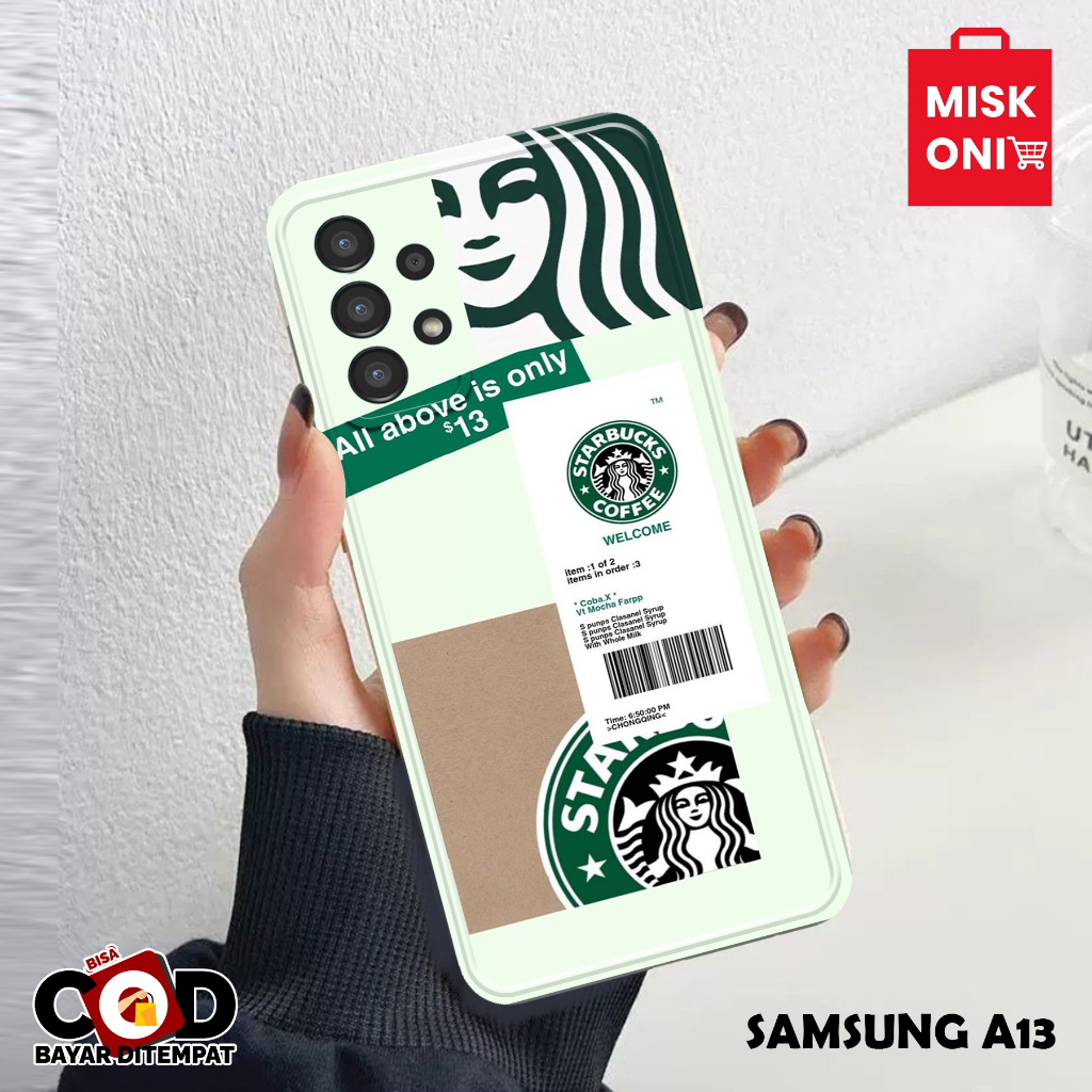 Case Samsung A13 Terbaru - Fashion Case Starbucks - Casing Hp Samsung A13 Terbaru - Kesing Samsung A13 Terbaru - Softcase Pro Camera - Aksesoris Handphone &amp; Tablet - Pelindung HP - Casing Hp - Kondom Hp