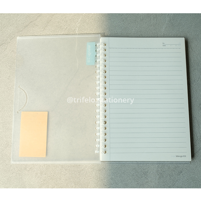 

Notebook Spiral A5 B5 Cover Holder Bergaris (XQHY-015)