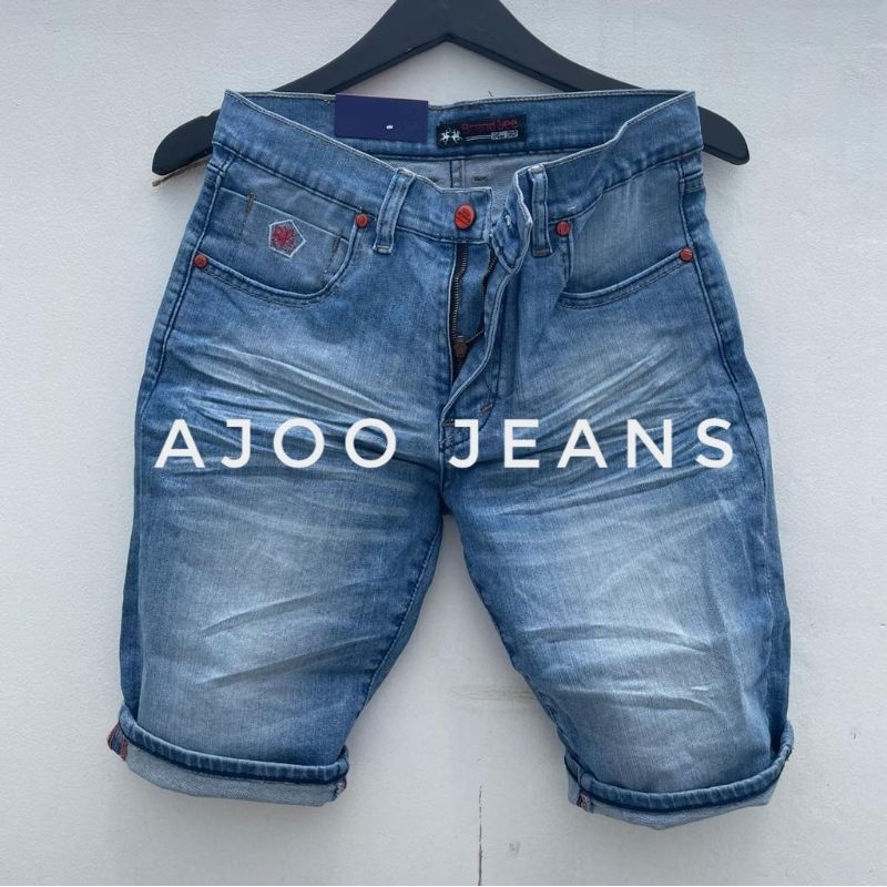 BRANDLEE Jeans - Celana Pendek Distro Pria BrandLEE Jeans Stretch Ringkel Best Seller