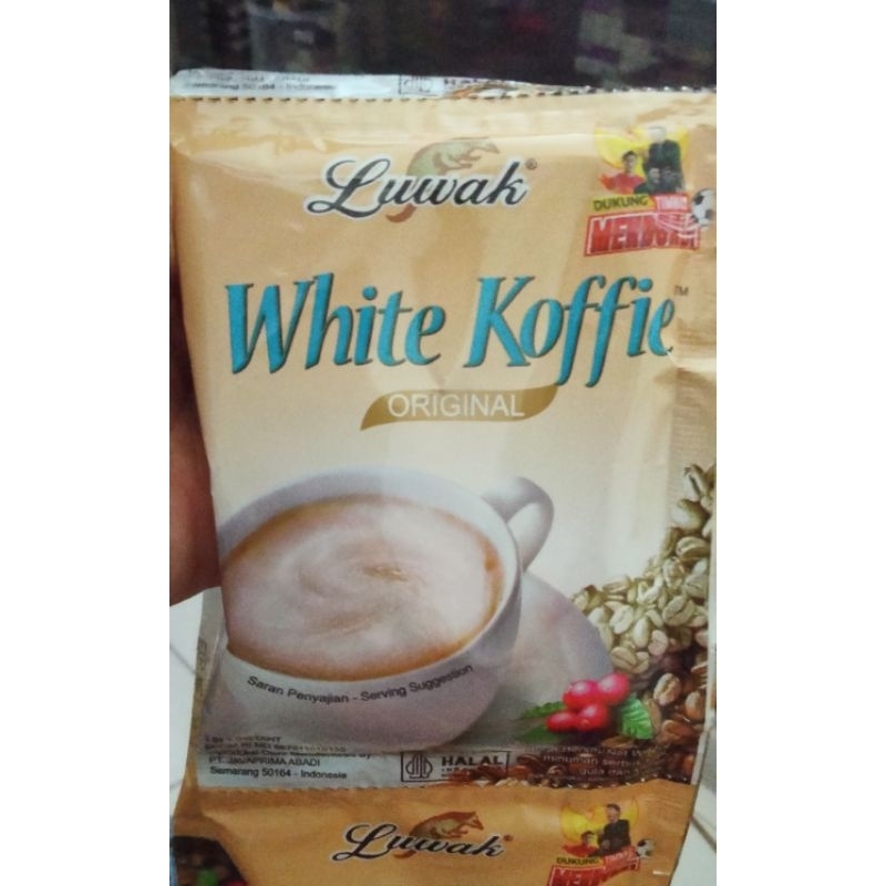 

Ecerr White luwak koppie 20g