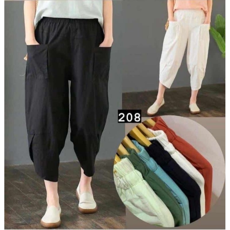 bangkok pants import bangkok | celana linen import