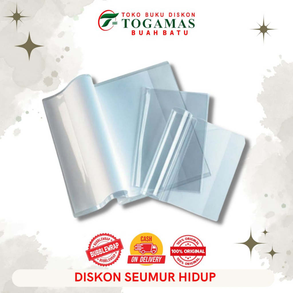 

ATK!!! SAMPUL PLASTIK BUKU TULIS UKURAN KWARTO/BOXY ISI 20 MURAH