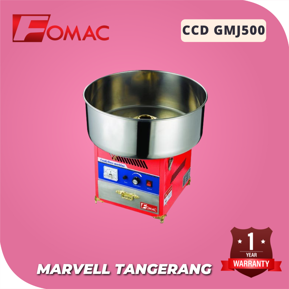 FOMAC CCD GMJ500 Mesin Gulali Gas Candy Floss