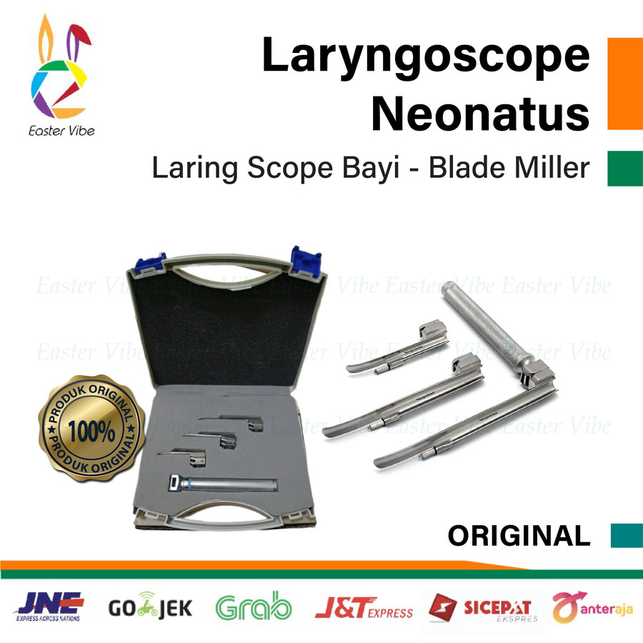 LaryngScope Bayi Miller Saffa Laringoscope Neonatus Miller