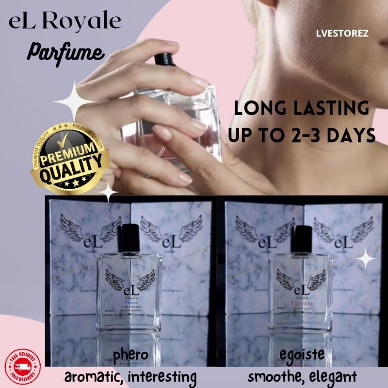 Parfum eL Royale Wangi Mewah Wangi Tahan Lama Khusus Pria Phero Original 100%